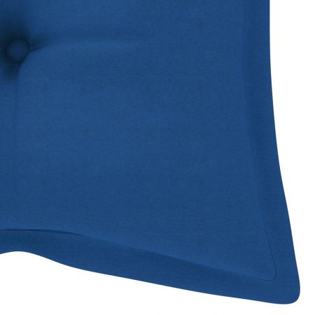 Balansoar cu perna albastru, albastru, 120 x 60 x 57.5 cm