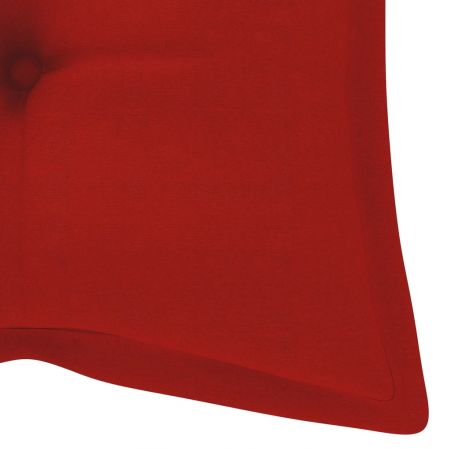 Balansoar cu perna rosu deschis, rosu, 66.9 in x 38 in x 171 cm