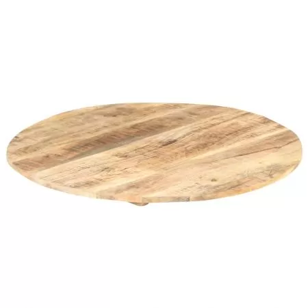 Blat de masă, 40 cm, lemn masiv de mango, rotund, 15-16 mm