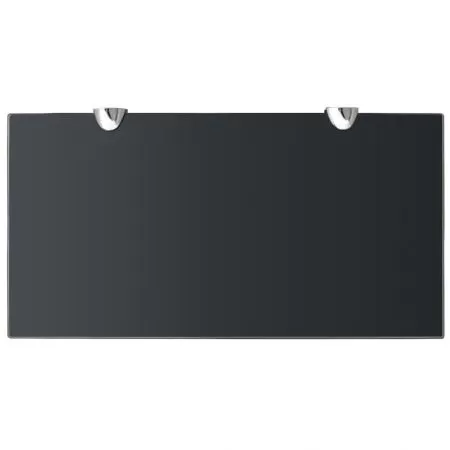 Set 2 bucati rafturi suspendate, negru, 40 x 20 cm