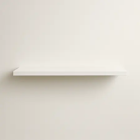 Polita PAL alba, 80x30x1.6 cm