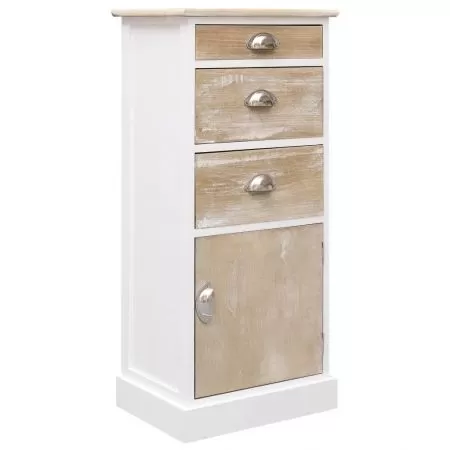  Dulap lateral, 38 x 28 x 86 cm, lemn de paulownia