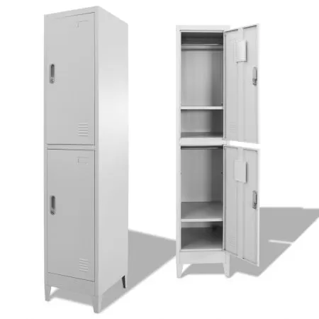  Dulap vestiar cu 2 compartimente 38x45x180 cm  