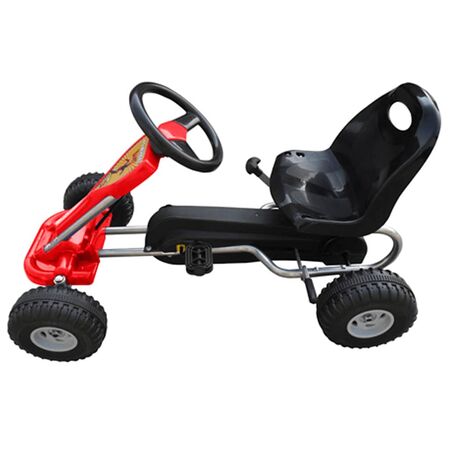  Kart cu pedale Go Kart, roșu