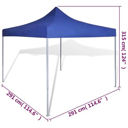 41465  Blue Foldable Tent 3 x 3 m