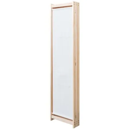 Paravan de cameră cu 3 panouri, crem, 120x170x4 cm, textil