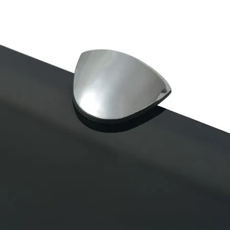  Raft suspendat din sticlă, 80 x 20 cm, 8 mm