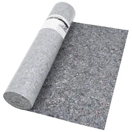  Protecție antiderapantă podea zugravi, 50 m, 280 g/m², gri