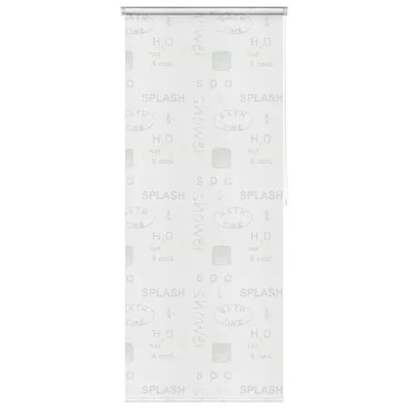 Roletă perdea de duș 80x240 cm Imprimeu Splash
