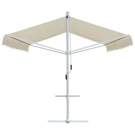  Copertină cu structură independentă, crem, 3 x 3 m