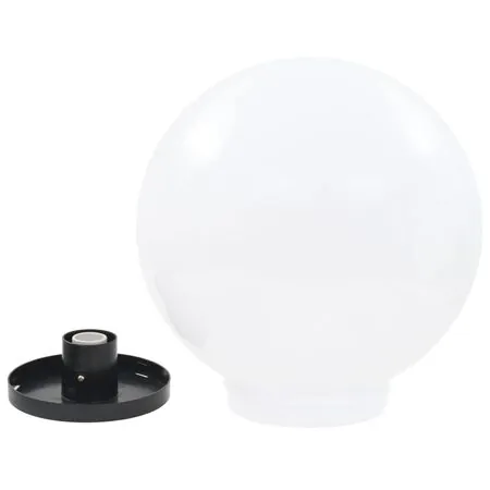 Lămpi bol cu LED, 2 buc, sferice, 40 cm, PMMA