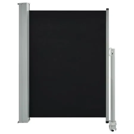  Copertină laterală retractabilă de terasă, negru, 100 x 300 cm