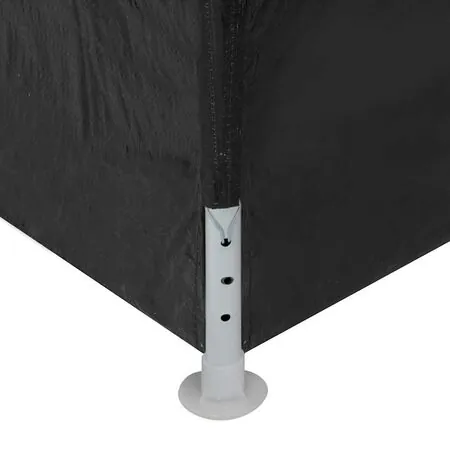  Cort pentru petrecere, 3 x 9 m, antracit