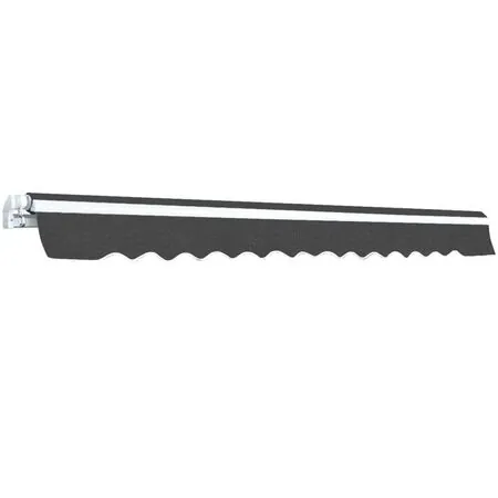  Copertină pliabilă cu acționare manuală, 350 cm, antracit