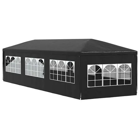  Cort pentru petrecere, 3 x 9 m, antracit