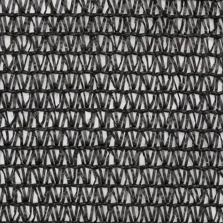  Plasă protecție vizuală, negru, 1,5x25 m, HDPE