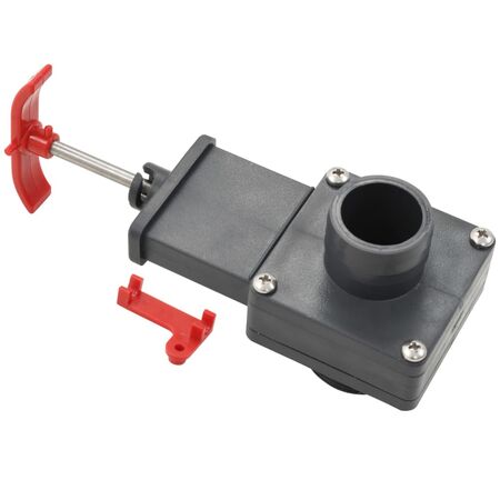  Supapă pentru piscină 1,5", 2 buc.