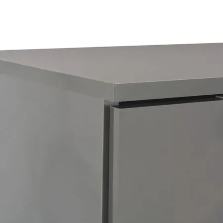  Dulap, gri extralucios, 107x35x80,5 cm