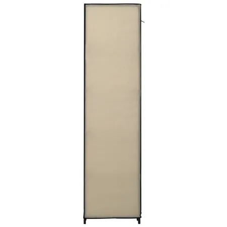  Dulap pliabil de haine, crem, 110x45x175 cm, textil