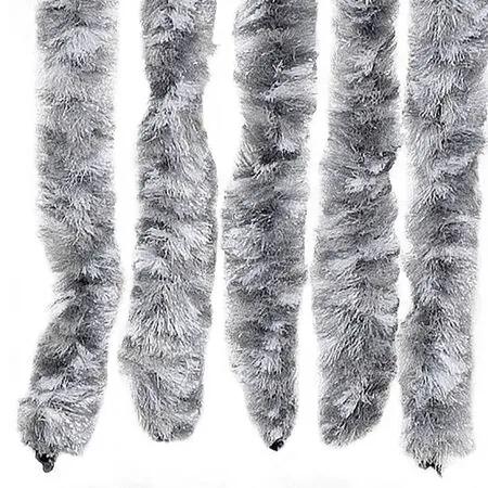  Perdea pentru insecte, alb și gri, 90x220 cm, Chenille