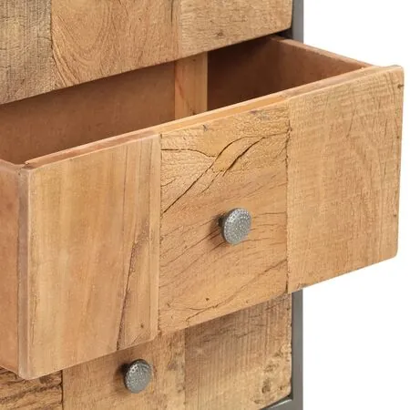  Dulap cu sertare, 45 x 30 x 100 cm, lemn masiv reciclat