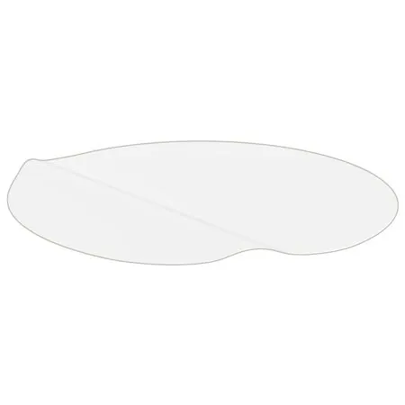 Folie de protecție masă, mat, Ø 110 cm, PVC, 1.6 mm