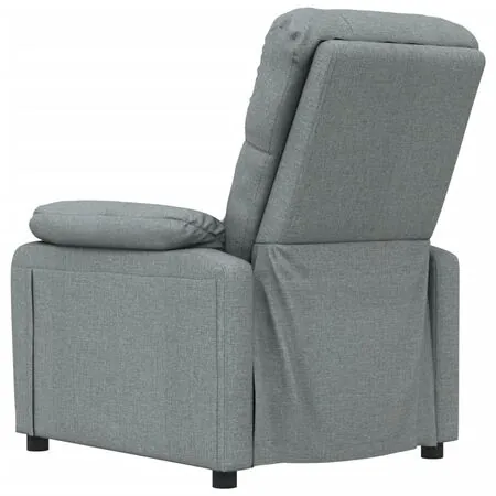  Fotoliu de masaj, gri închis, material textil