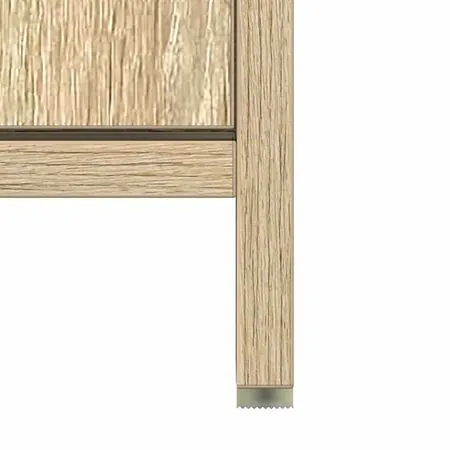  Dulap de baie, stejar Sonoma, 60x33x61 cm, lemn prelucrat