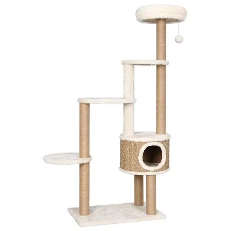  Ansamblu pisici cu pernă & stâlp de zgâriat 148cm iarbă de mare
