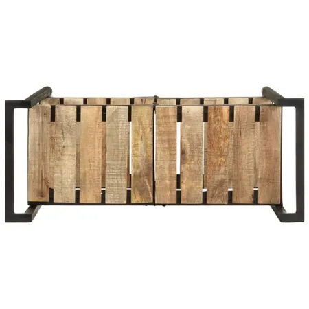  Cărucior de bucătărie, 87x36x81 cm, lemn masiv de mango