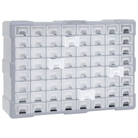  Organizator cu 64 de sertare, 52 x 16 x 37,5 cm