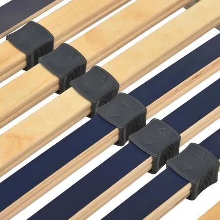  Bază de pat electrică cu șipci, 42 șipci, 7 zone, 90 x 200 cm
