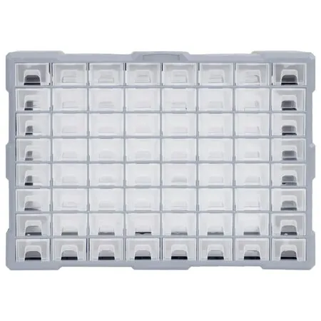  Organizator cu 64 de sertare, 52 x 16 x 37,5 cm