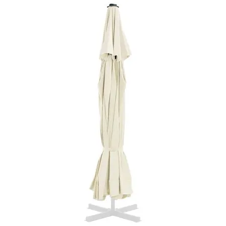  Pânză de schimb umbrelă de soare de exterior nisipiu 500 cm