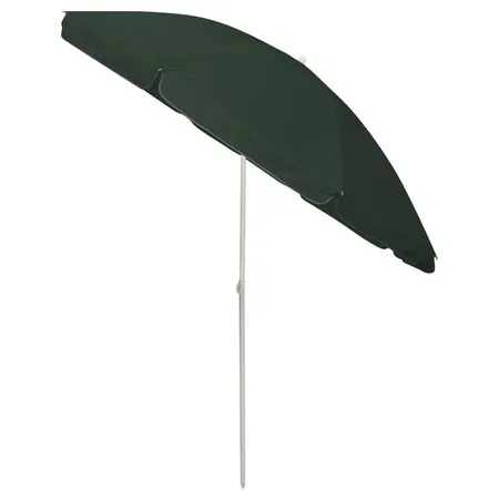  Umbrelă de soare de plajă, verde, 240 cm