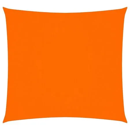  Parasolar, portocaliu, 3,6x3,6 m, țesătură oxford, pătrat