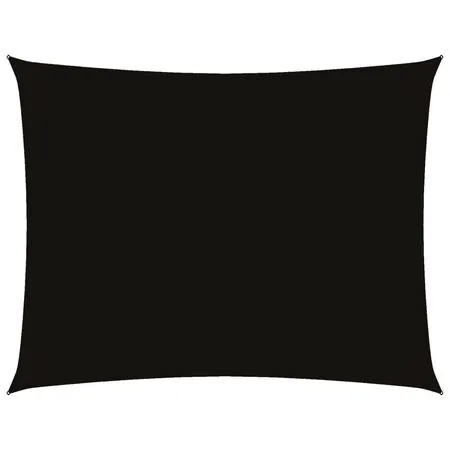 Pânză parasolar, negru, 4x6 m, țesătură oxford, dreptunghiular