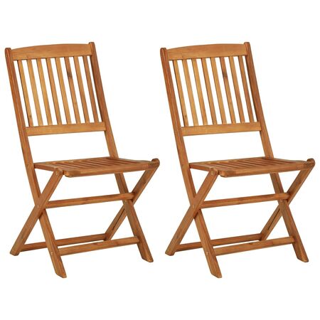  Set mobilier grădină, pliabil, 3 piese, lemn masiv acacia
