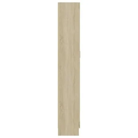  Bibliotecă, stejar sonoma, 82,5x30,5x185,5 cm, lemn prelucrat