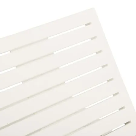  Șezlong, alb, plastic
