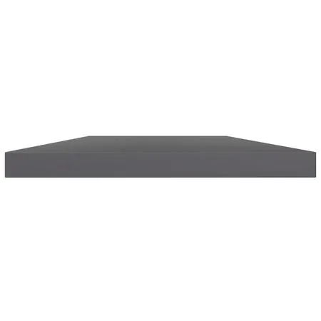  Plăci rafturi 8 buc. gri extralucios 40x20x1,5cm lemn prelucrat