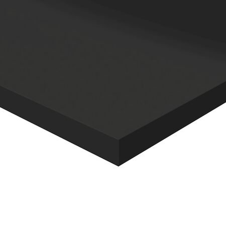  Plăci bibliotecă, 8 buc. negru extralucios 80 x 30 x 1,5 cm PAL