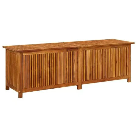  Ladă de depozitare grădină, 175x50x58 cm, lemn masiv de acacia