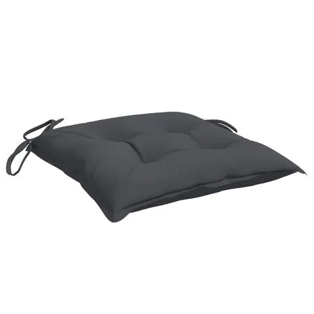  Perne de scaun, 2 buc., antracit, 40x40x7 cm, textil oxford