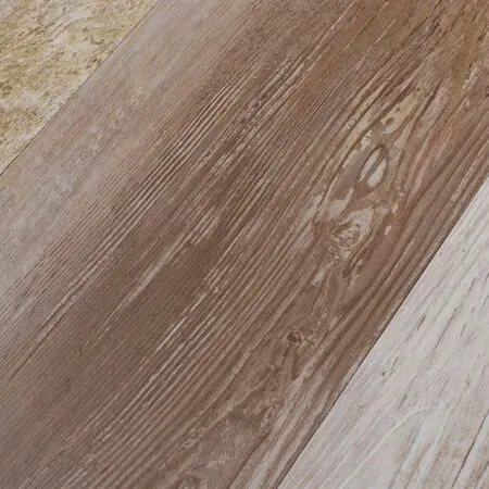  Plăci pardoseală autoadezive lemn decolorat 5,02 m² PVC 2 mm