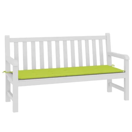  Pernă de bancă de grădină, verde, 150x50x3 cm, textil oxford