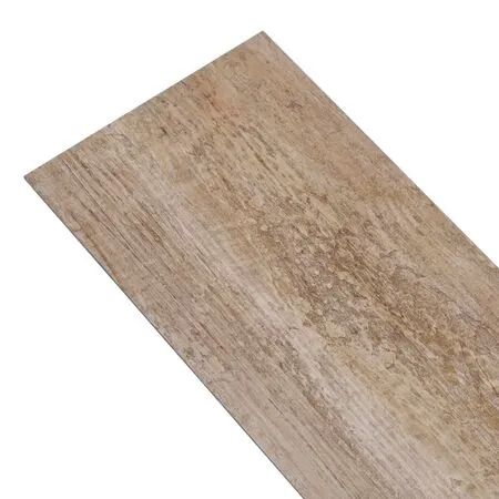  Plăci pardoseală autoadezive lemn decolorat 5,02 m² PVC 2 mm