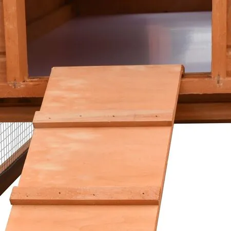  Cușcă iepuri, 310x70x87 cm, lemn masiv de pin & brad