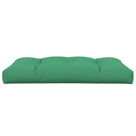  Pernă pentru paleți, verde, 120x80x12 cm, textil