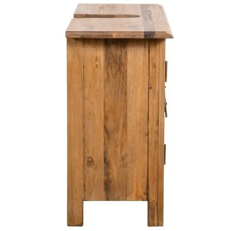  Set mobilier de baie, lemn masiv de pin